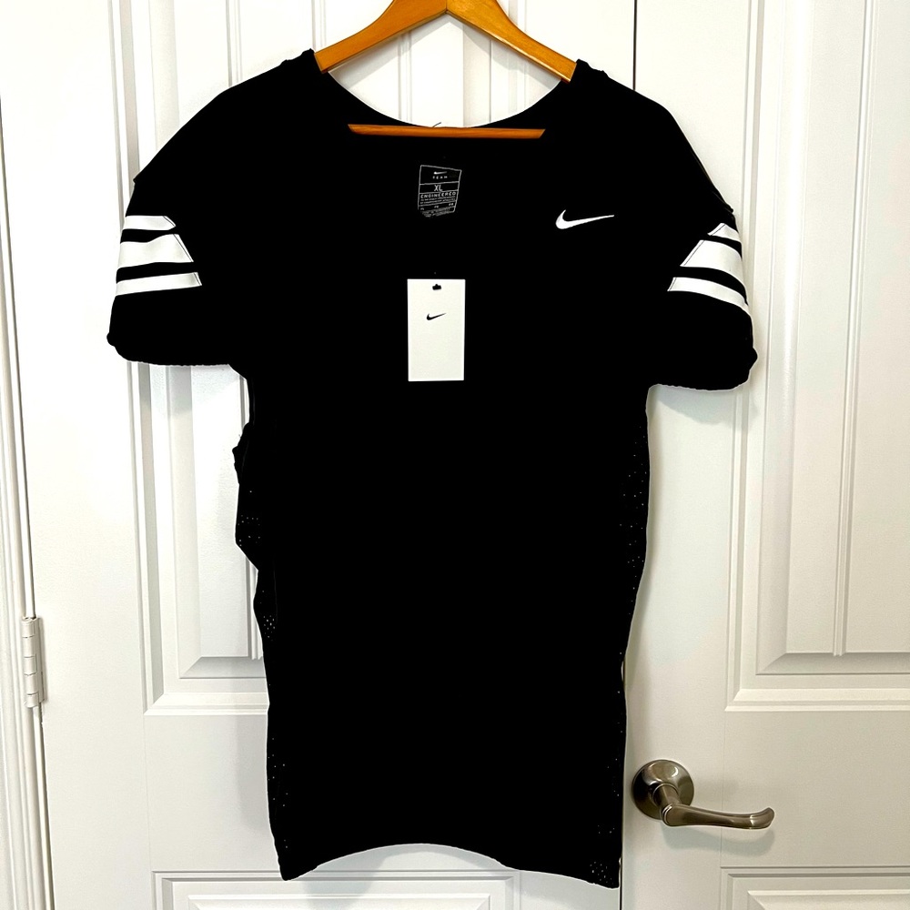 Nike Team Football Performance Engineered Mesh Jersey Black